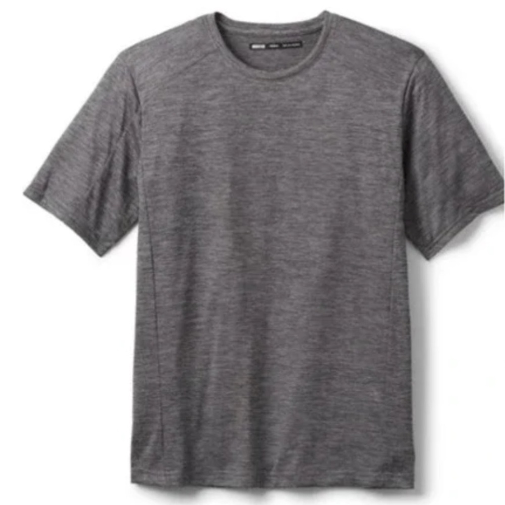REI Active Pursuits Gray Short Sleeve Men's Tee - M